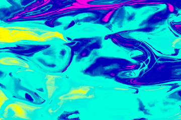 Holographic wrinkled abstract foil texture. Glittering blurred surface pack. Multicolor bright holographic foil background.