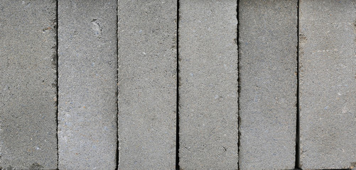 Vertical block cement texture background.