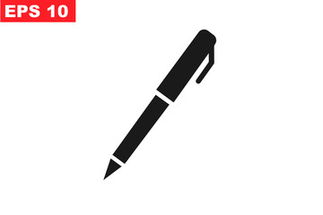 pen icon, pencil icon vector illustration