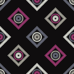 Trendy seamless pattern designs. Patterned texture. Vector geometric background. Can be used for wallpaper, textile, invitation card, wrapping, web page background.