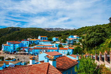 Juzcar - the Village of the Smurfs, Andalucia