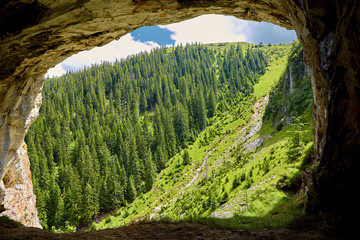 cave in mountain