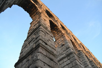 Fototapeta na wymiar Acueducto de Segovia
