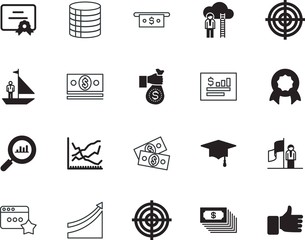 success vector icon set such as: reporting, finger, object, achievement, charts, education, shopping, thumb, analyzing, rating, value, management, pictogram, favourite, water, rising, ok, isometric