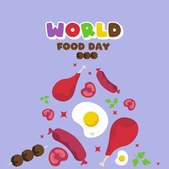 World food day illustration