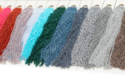 Thread color samples