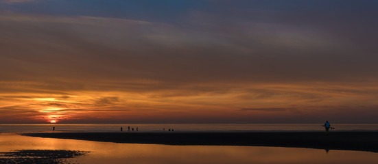 Obraz premium coucher de soleil