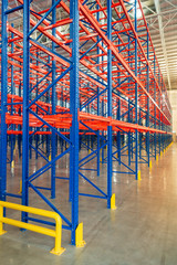 Warehouse shelving storage