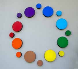 abstract background with circles