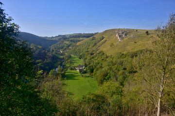 Monsal Head View along Miller's Dale to the Northwest