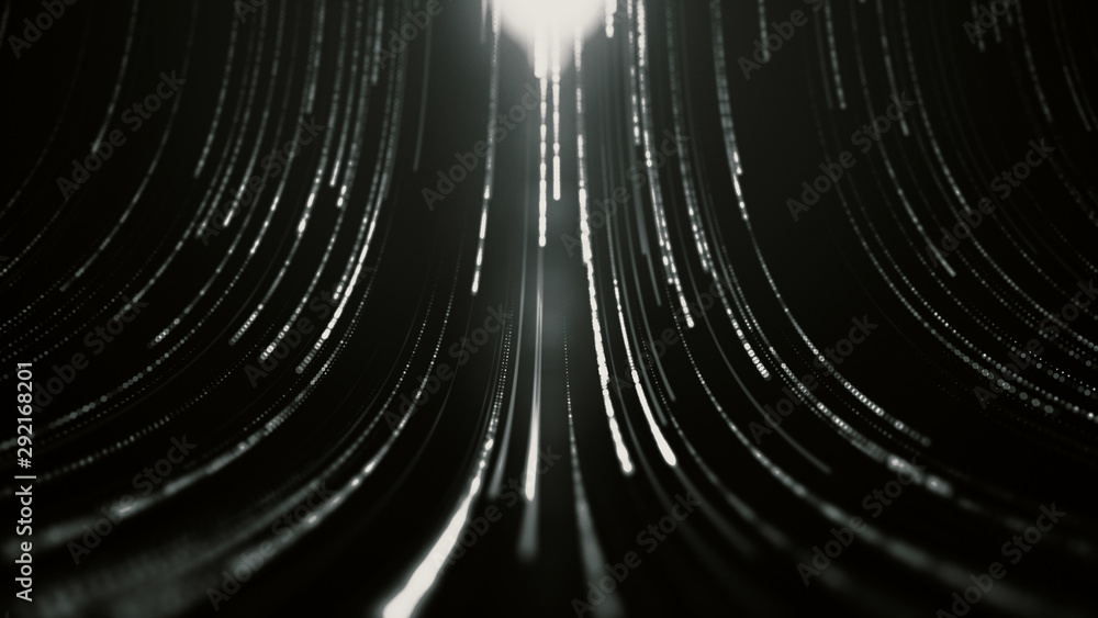 Poster abstract dark technology texture. futuristic information transfer background. geometric dynamic high