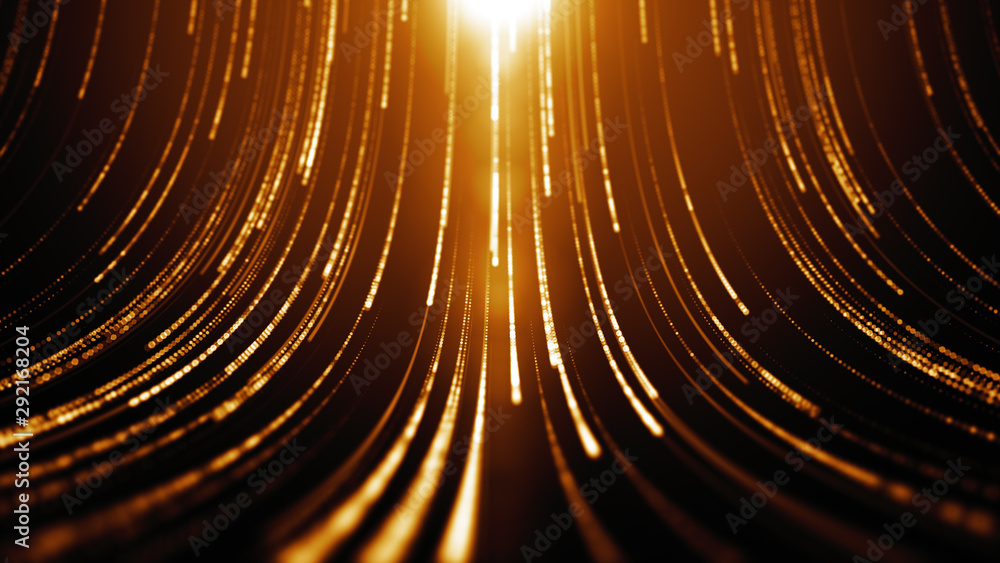 Canvas Prints creative texture with shiny particles falling down. winner screan abstract background. party celebra