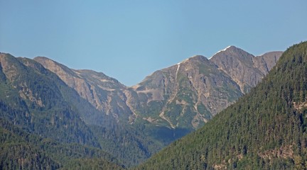 landscape in the mountains