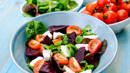 Healthy Beetroot and Feta Cheese Salad