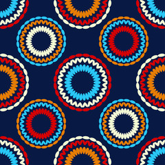 Seamless knitted pattern. A warm sweater. Knitted mosaic. Can be used for wallpaper, textile, invitation card, wrapping, web page background.