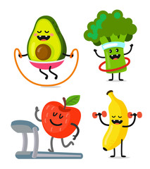 three fruits and vegetables do sport
