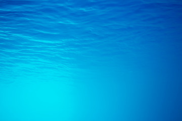 underwater background with sun ray and water ripple texture for your abstract design.