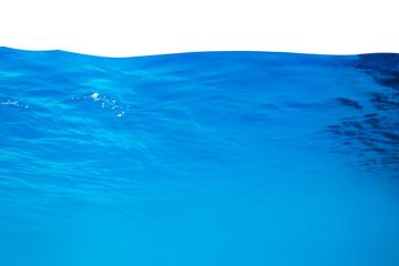 underwater background with sun ray and water ripple texture for your abstract design.