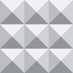 3D Pyramid Cubes Seamless Repeating Pattern Vector Illustration