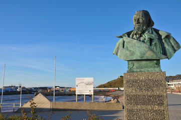 Hoffmann-von Fallersleben Denkmal Helgoland