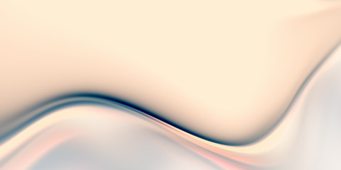 Pearl substance. Smooth fluid texture. 3D rendering background.