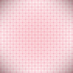 Plaid pattern with heart lined background