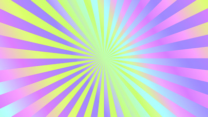 sun burst ray sweet pastel color gradient abstract background