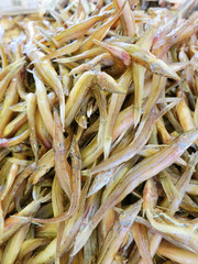 Fish dry by sun meal 