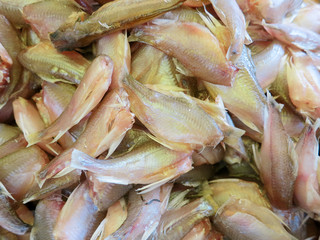 Fish dry by sun meal 