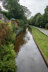 Fototapeta na wymiar canal in north wales uk 