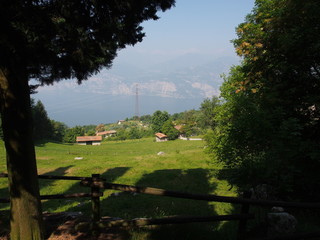Berg Monte Baldo am Gardasee in Norditalien