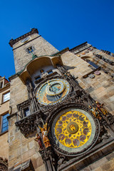 Astronomical Clock in the Old Town of Prague