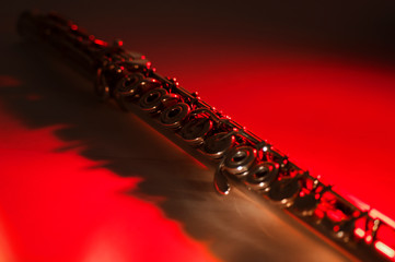 Flute studio photography colors