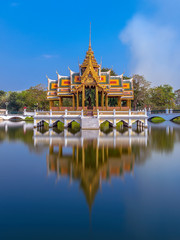 A pavilon in the King's summer palace. Bangkok, Thailand