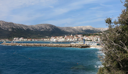 Fototapeta premium Baska, Krk, Croatia