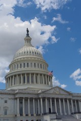 Fototapeta na wymiar united states capitol building in washington dc