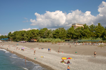Pitsunda Abkhazia Black Sea coast