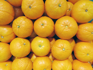 Fruit sweet Oranged on the market 