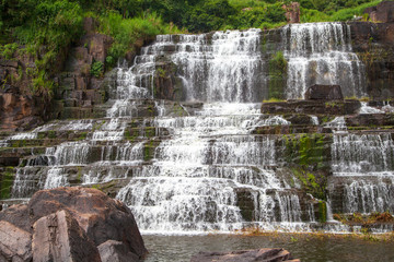  Dalat, Lamdong Province, Pongur cascade waterfall, Vietnam