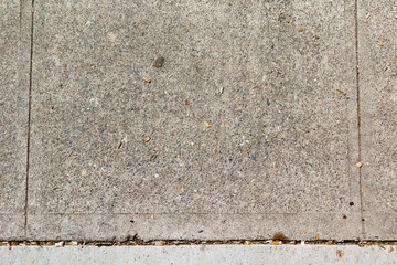Cement pavement texture