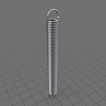 Long extension spring