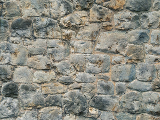 Natural Stone Wall Texture. Old stone wall.