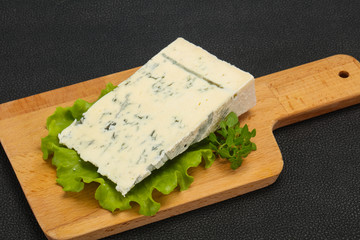 Italian traditional gorgonzola soft cheese
