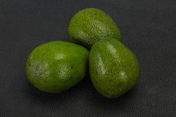 Ripe green dietary avocado - superfood