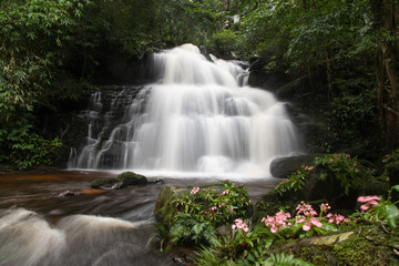 Man Daeng Waterfall at Phu Hin Rong Kla National Park, Phitsanulok