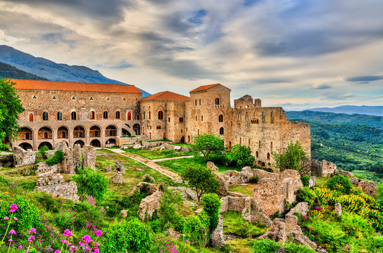 The Despot's Palace at Mystras in Greece