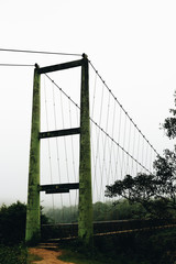 Old hanging bridge 