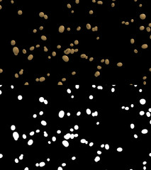 3D illustration of a soybean flow with alpha layer