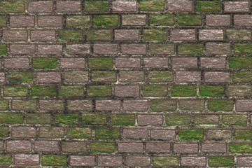 Clinker brick- seamless nature pattern