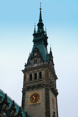 Town Hall in Hamburg, Germany.
